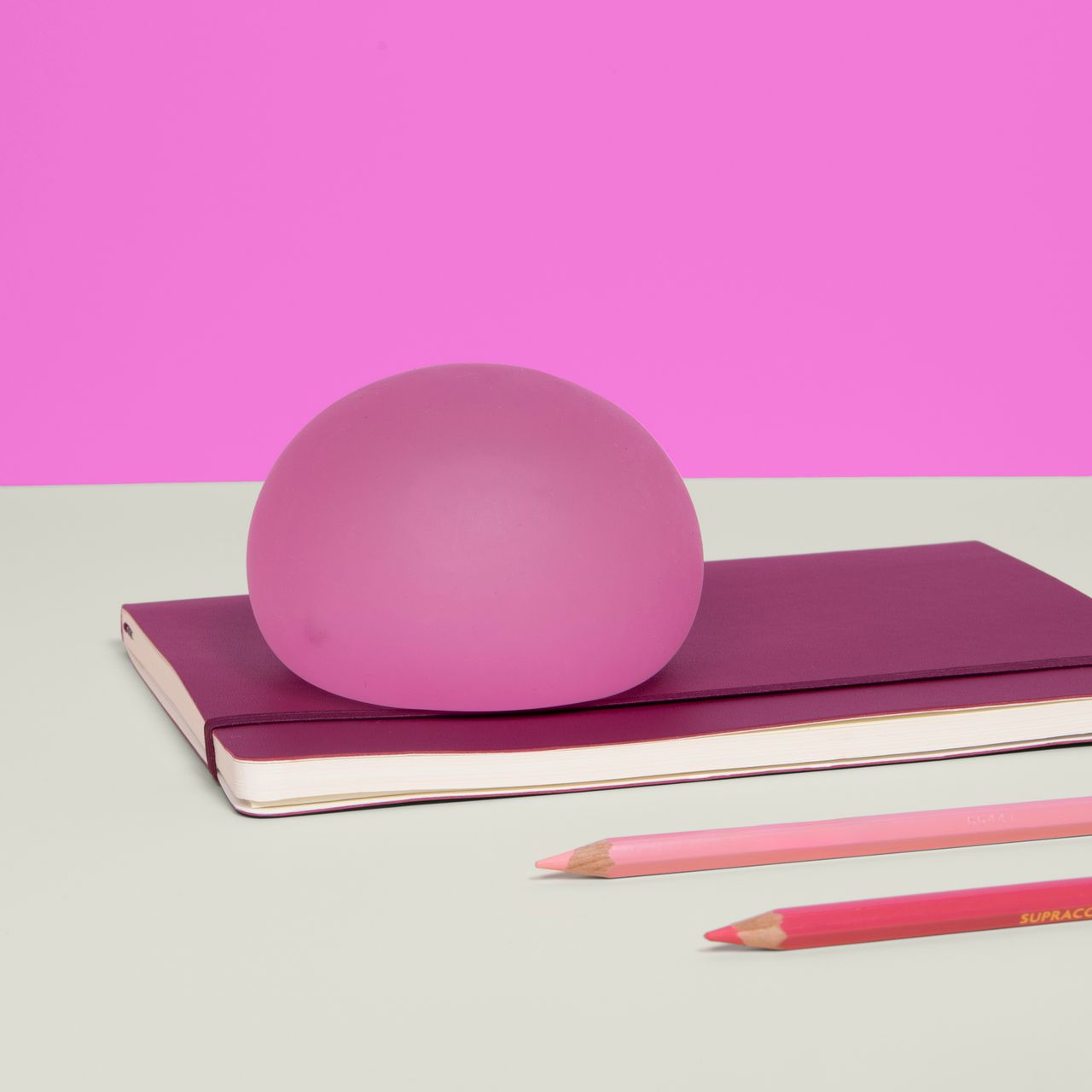 Gump Memory Gel Stress Ball - Moon - Sensory Zone