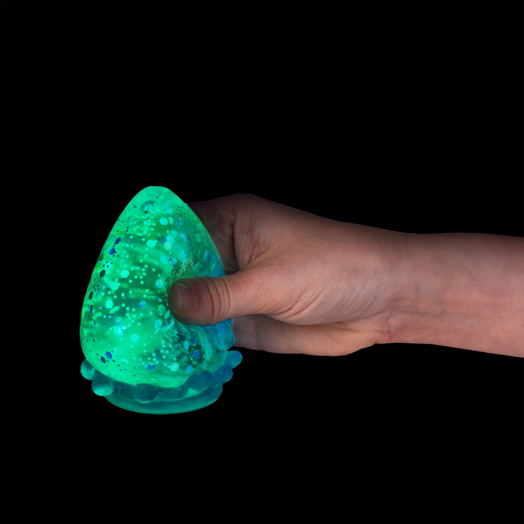 Smoosho's Super Squeeze Glow-in-the-Dark Glitter Drop