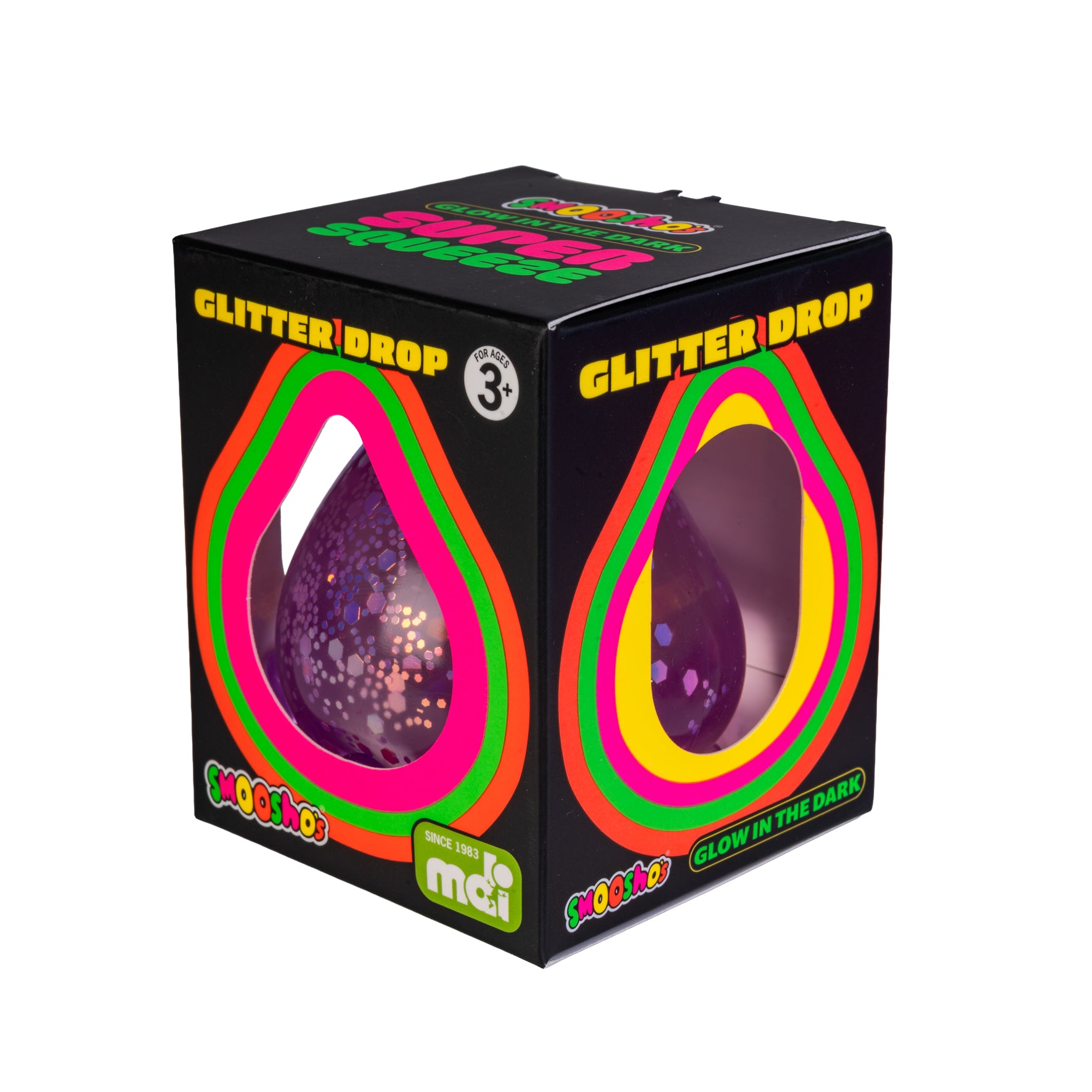 Smoosho's Super Squeeze Glow-in-the-Dark Glitter Drop
