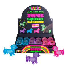 Smoosho’s Super Squeeze Glow-in-the-dark Dachshund