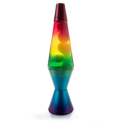 Metallic Diamond Lava Lamp - Rainbow