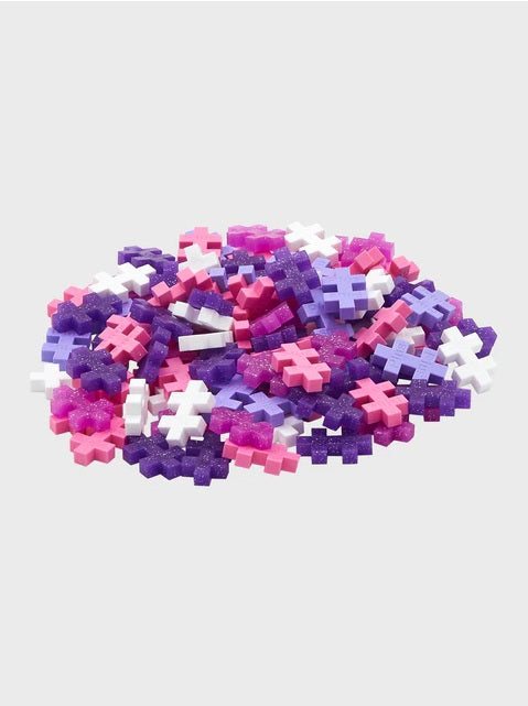 Plus Plus Glitter Mix - 100pc Tube - Sensory Zone