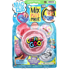 Mad Lab Mix Putty Crystal Glitter Slime Goo - Sensory Zone