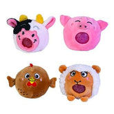 Farm Animals Plush Ball Jellies - Sensory Zone