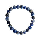 Lapis Lazuli Crystal Bracelet 8mm Beads - Sensory Zone