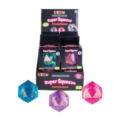 Smoosho’s Super Squeeze Glitter Polyhedron