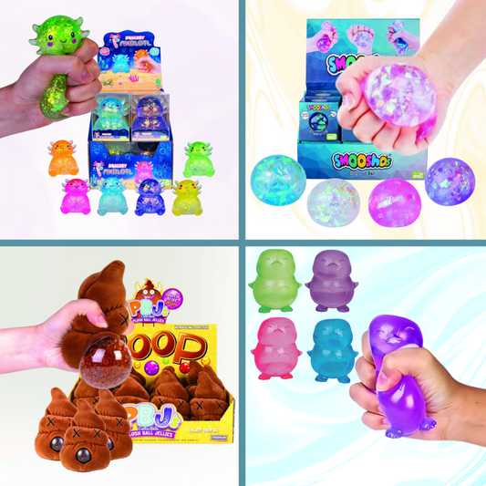 Squishy stress balls