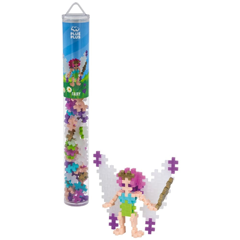 Plus Plus Fairy Mix - 100pc Tube - Sensory Zone