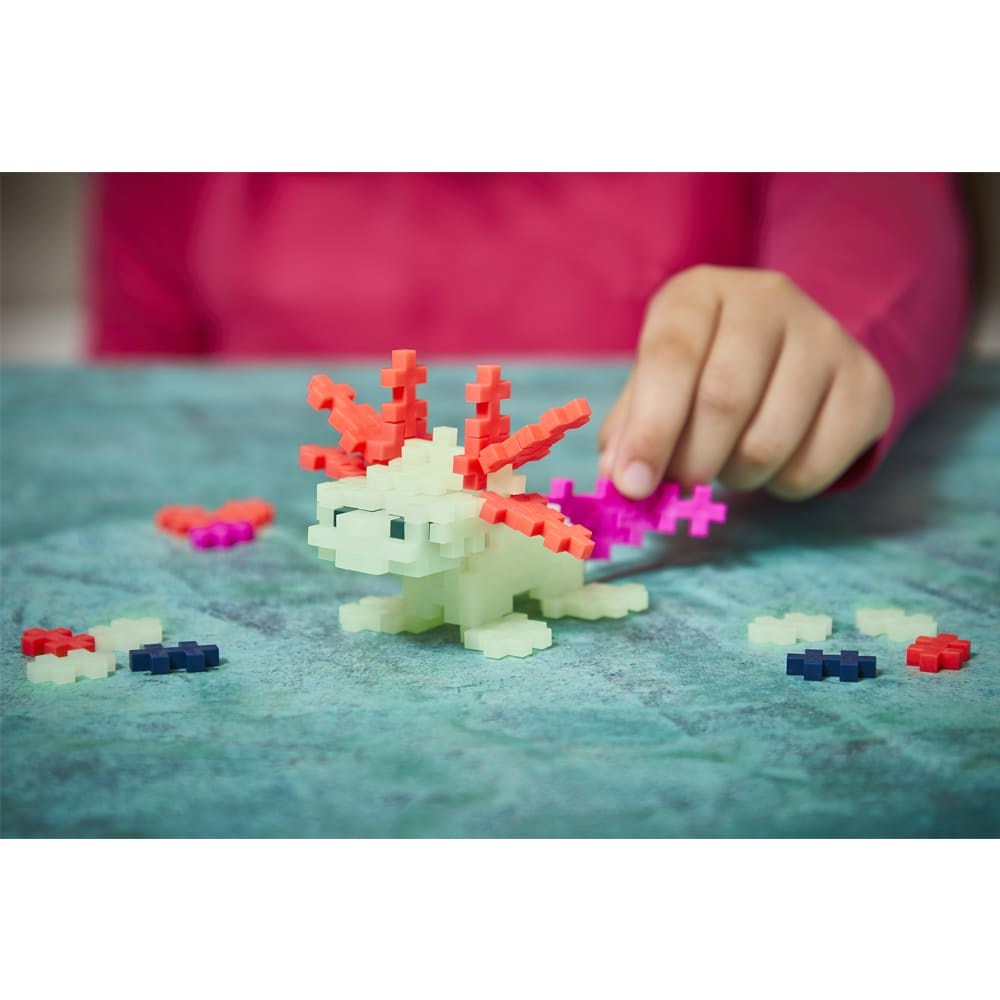 Plus Plus Axolotl Mix - 100pc Tube - Sensory Zone