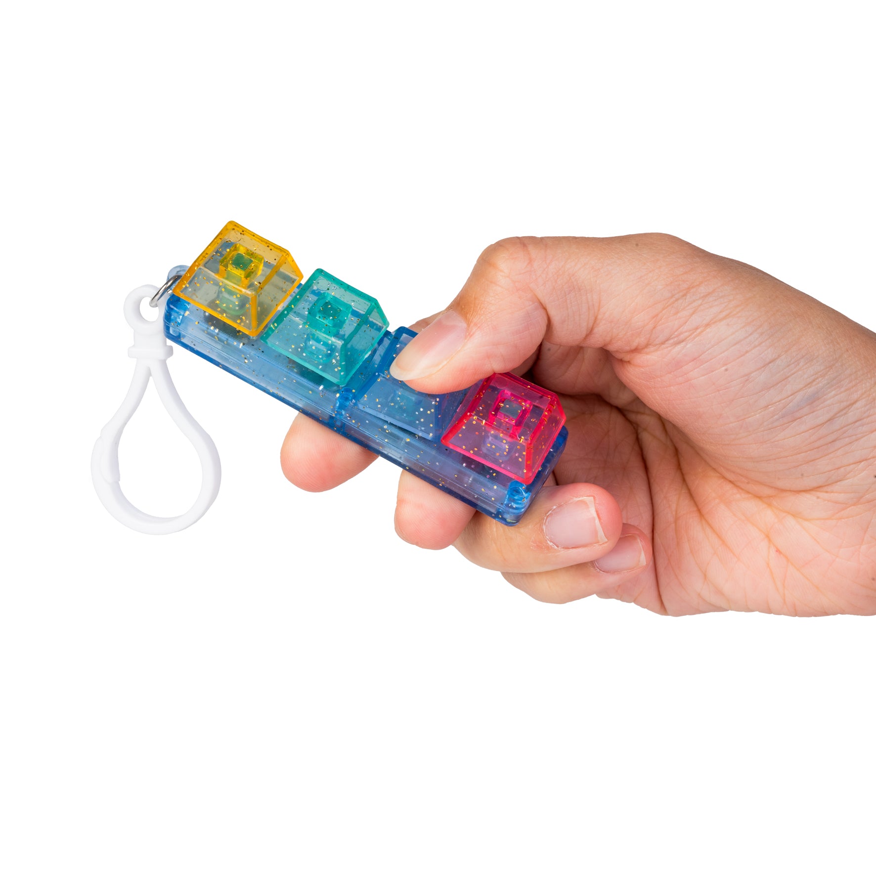Fidget Keychain Keyboard Clicker - Sensory Zone