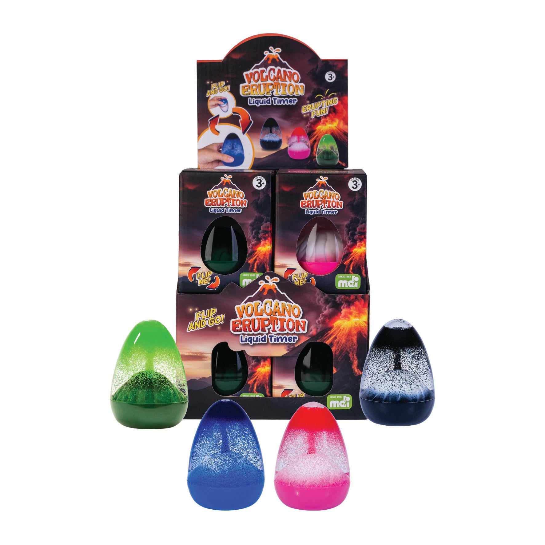 Volcano Eruption Liquid Timer