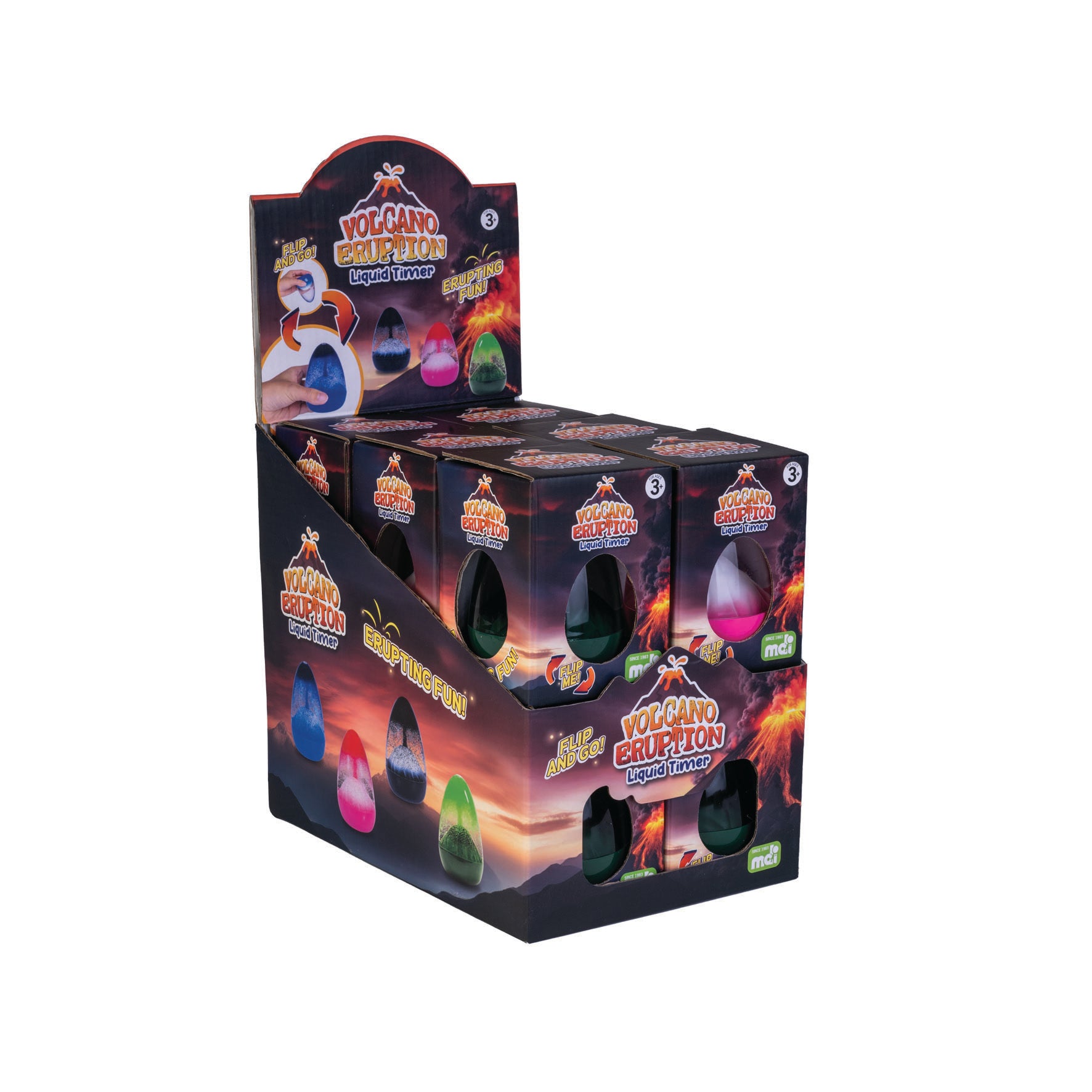 Volcano Eruption Liquid Timer