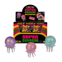 Smoosho's Super Squeeze Glitter Octopus