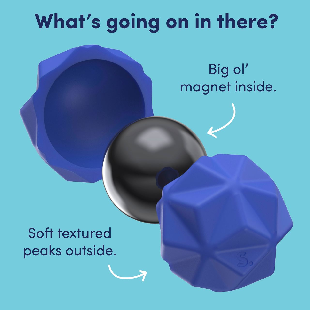 Speks Odds Silicone Magnets - Blue Peaks