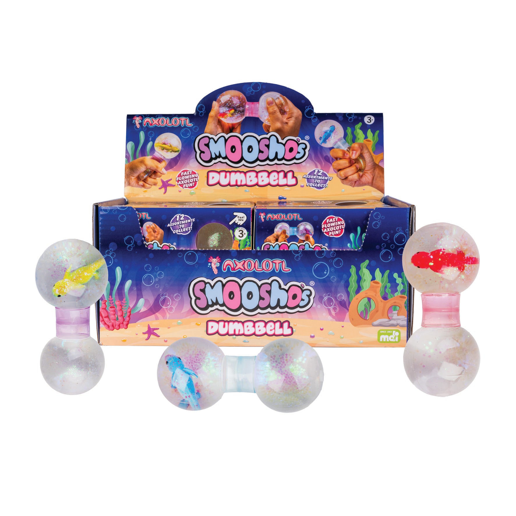 Smoosho's Axolotl Dumbbell - Sensory Zone
