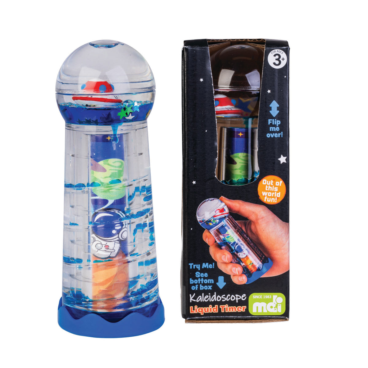 UFO Liquid Timer Kaleidoscope