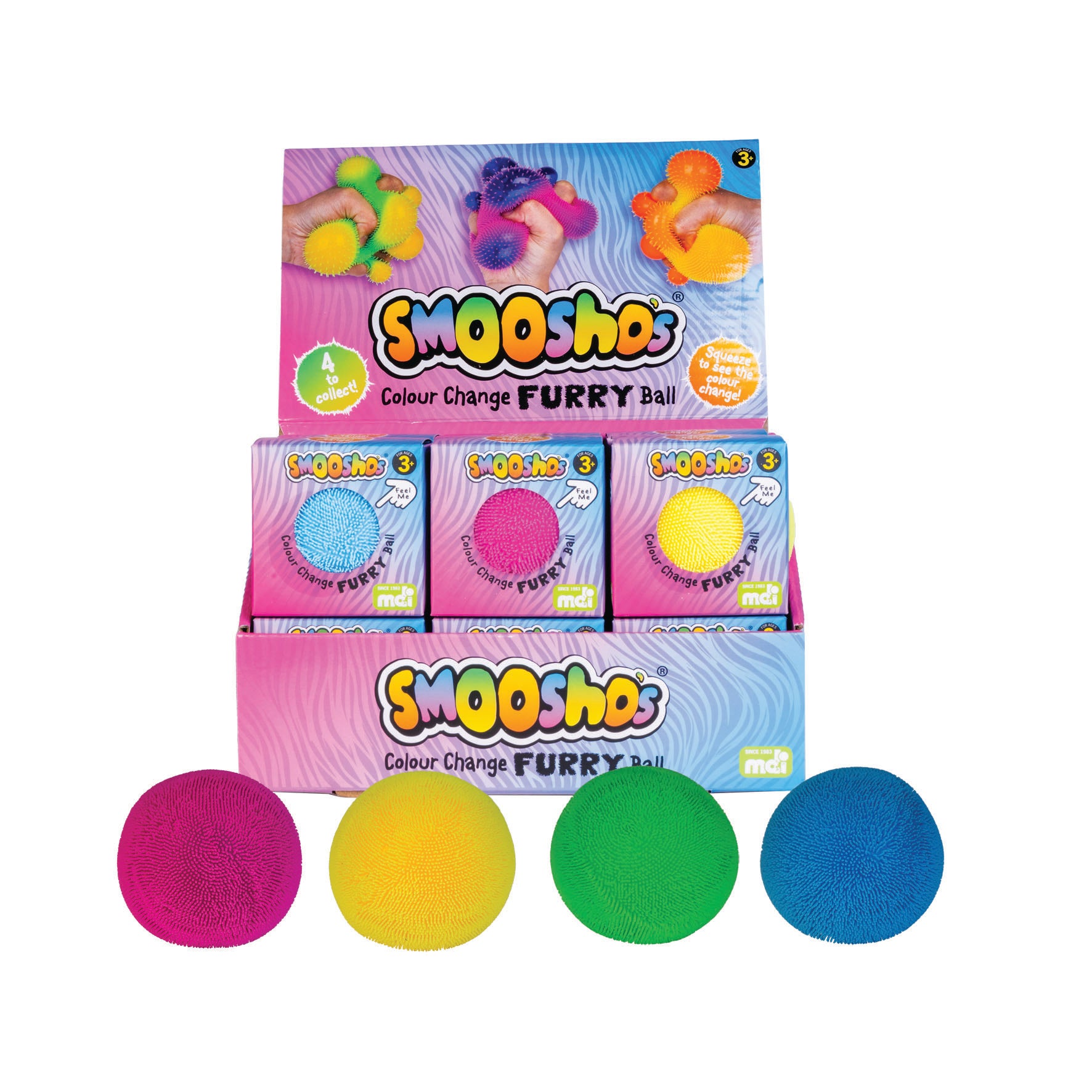 Smoosho’s Colour Change Furry Ball