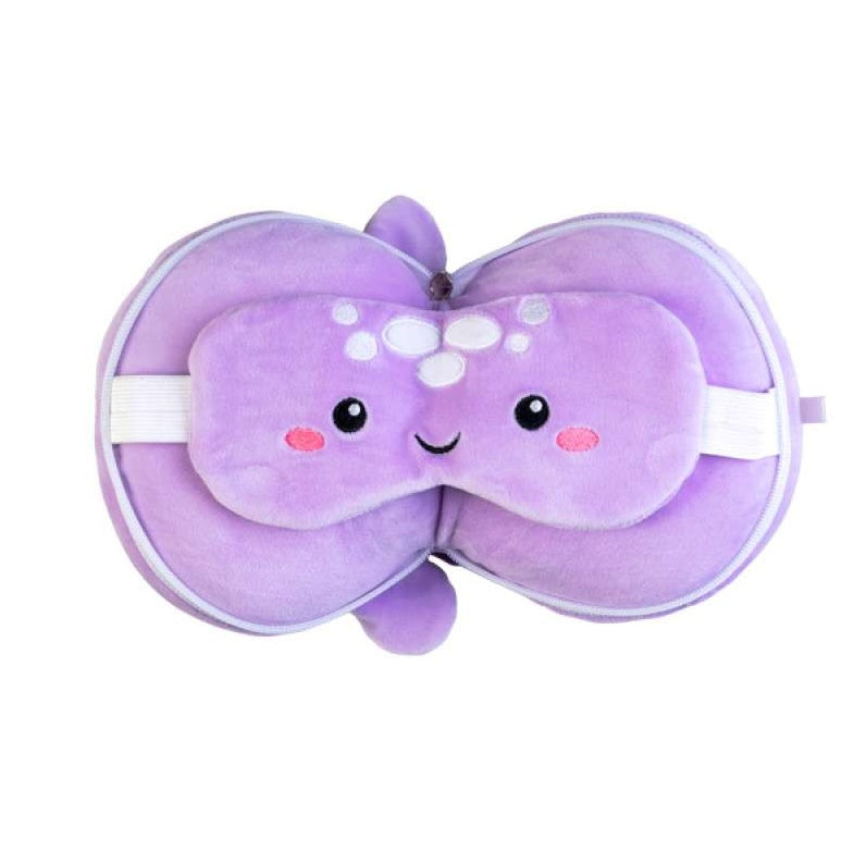 Smoosho’s Pals Travel Jellyfish Mask & Pillow