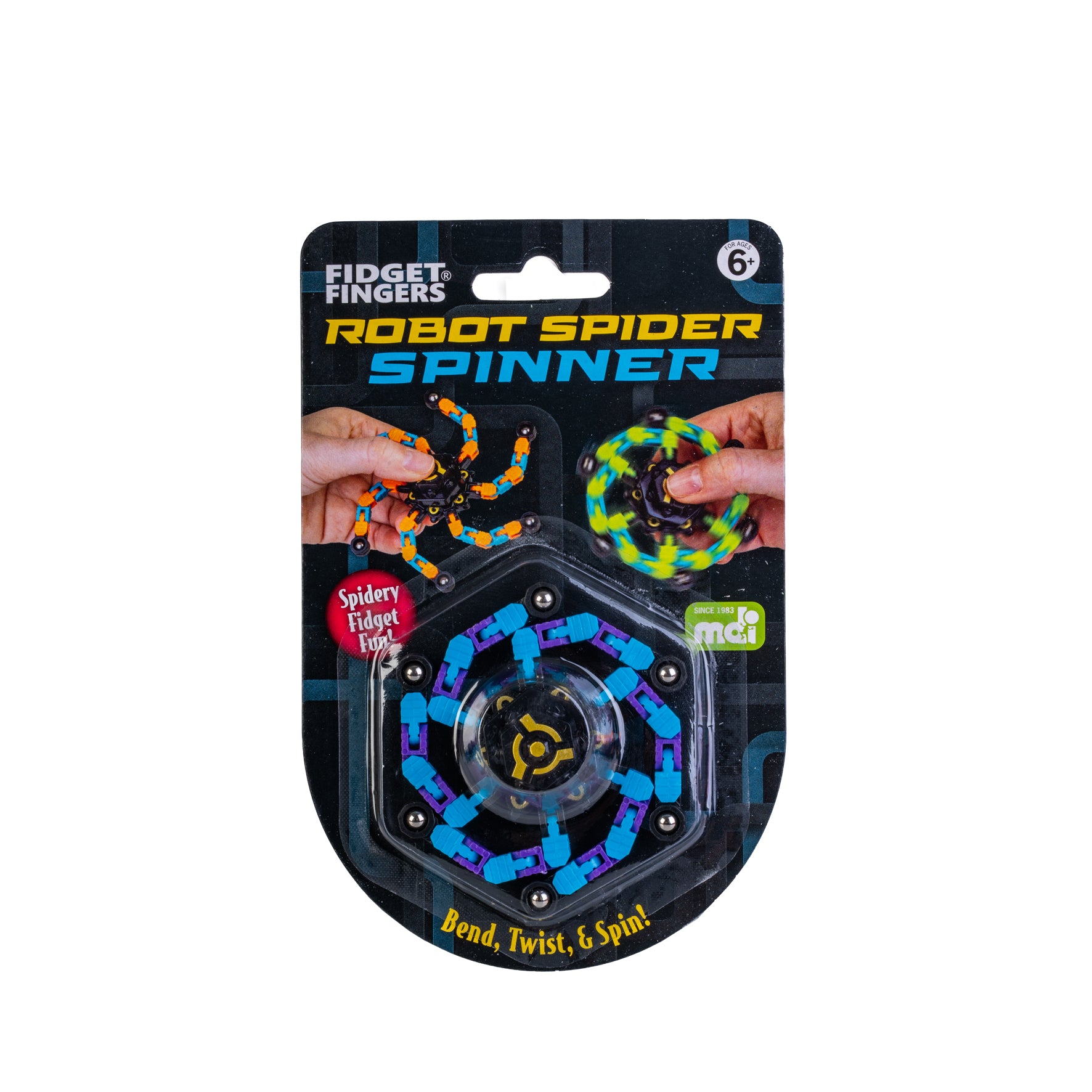 Wacky Track Robot Spider Spinner - Sensory Zone