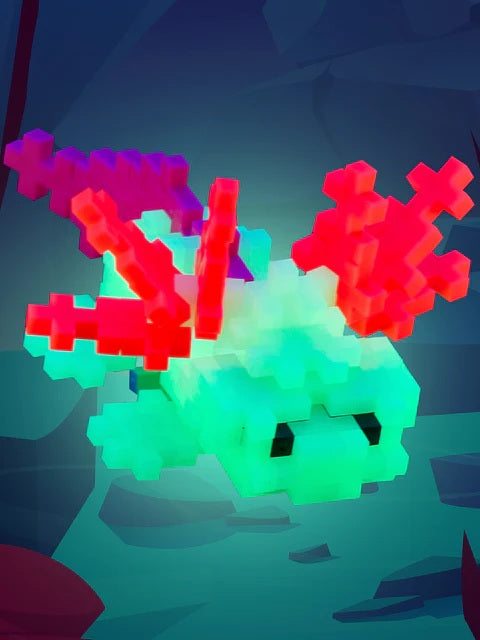 Plus Plus Axolotl Mix - 100pc Tube - Sensory Zone