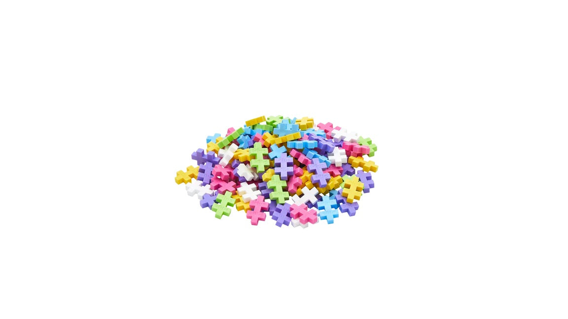 Plus Plus Pastel Mix - 100pc Tube - Sensory Zone