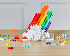 Plus Plus Rainbow Mix - 100pc Tube - Sensory Zone