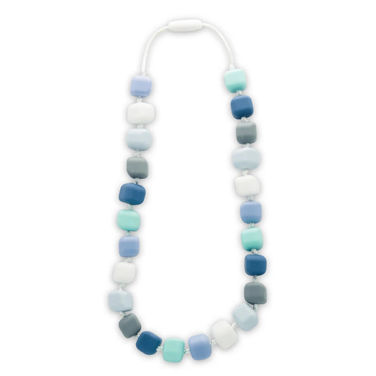 Princess & The Pea Chew Necklace - Ocean