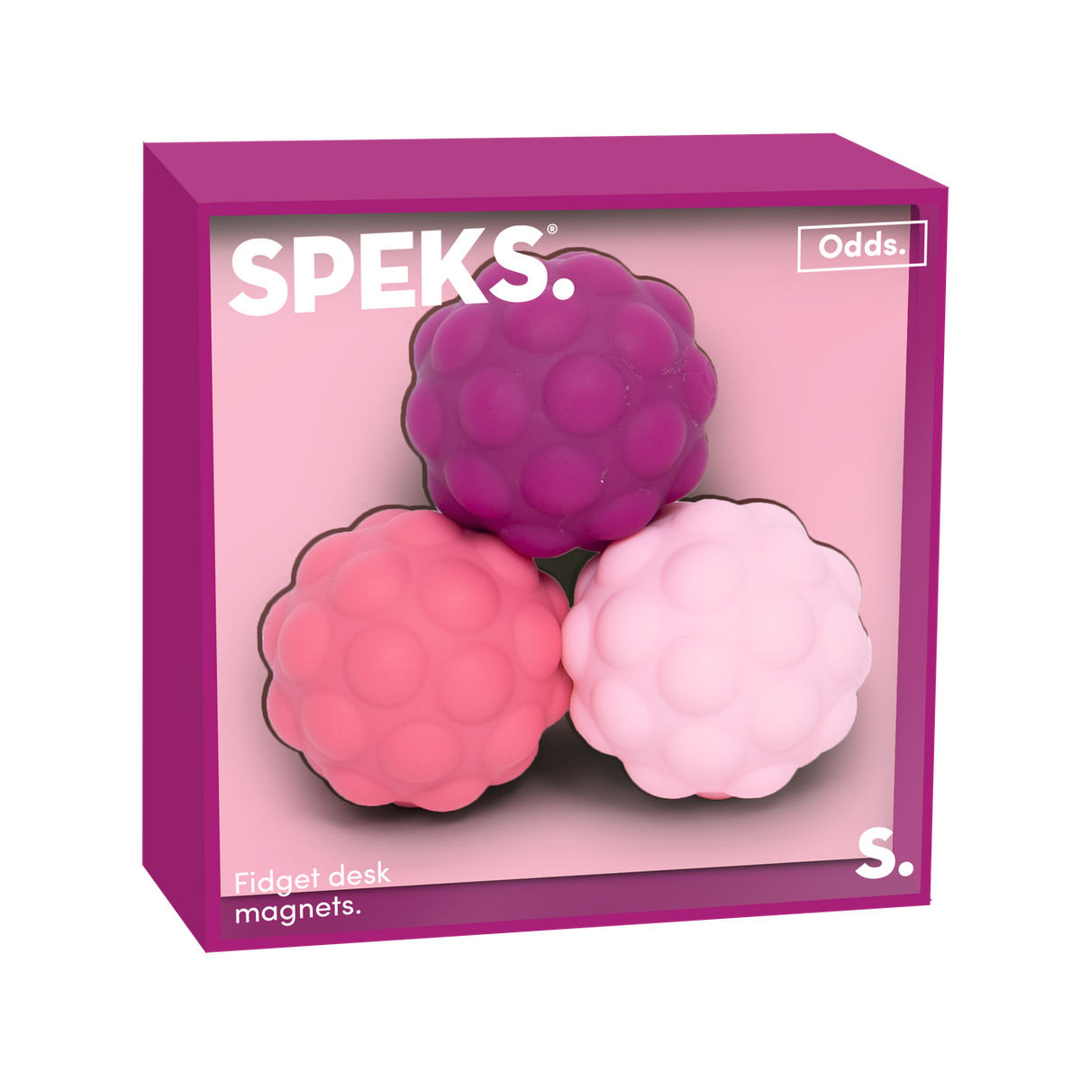 Speks Odds Silicone Magnets - Purple Bumps