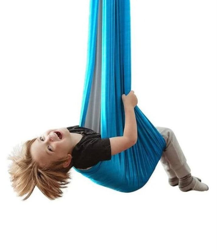 Double Layer Sensory Swing - Light Blue