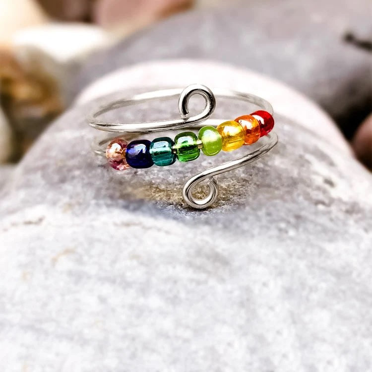 Sensory Fidget Anxiety Ring S925