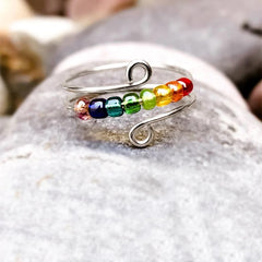 Sensory Fidget Anxiety Ring S925