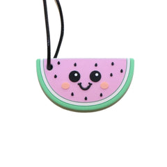 Chew Necklace Watermelon Pendant - Pastel - Sensory Zone
