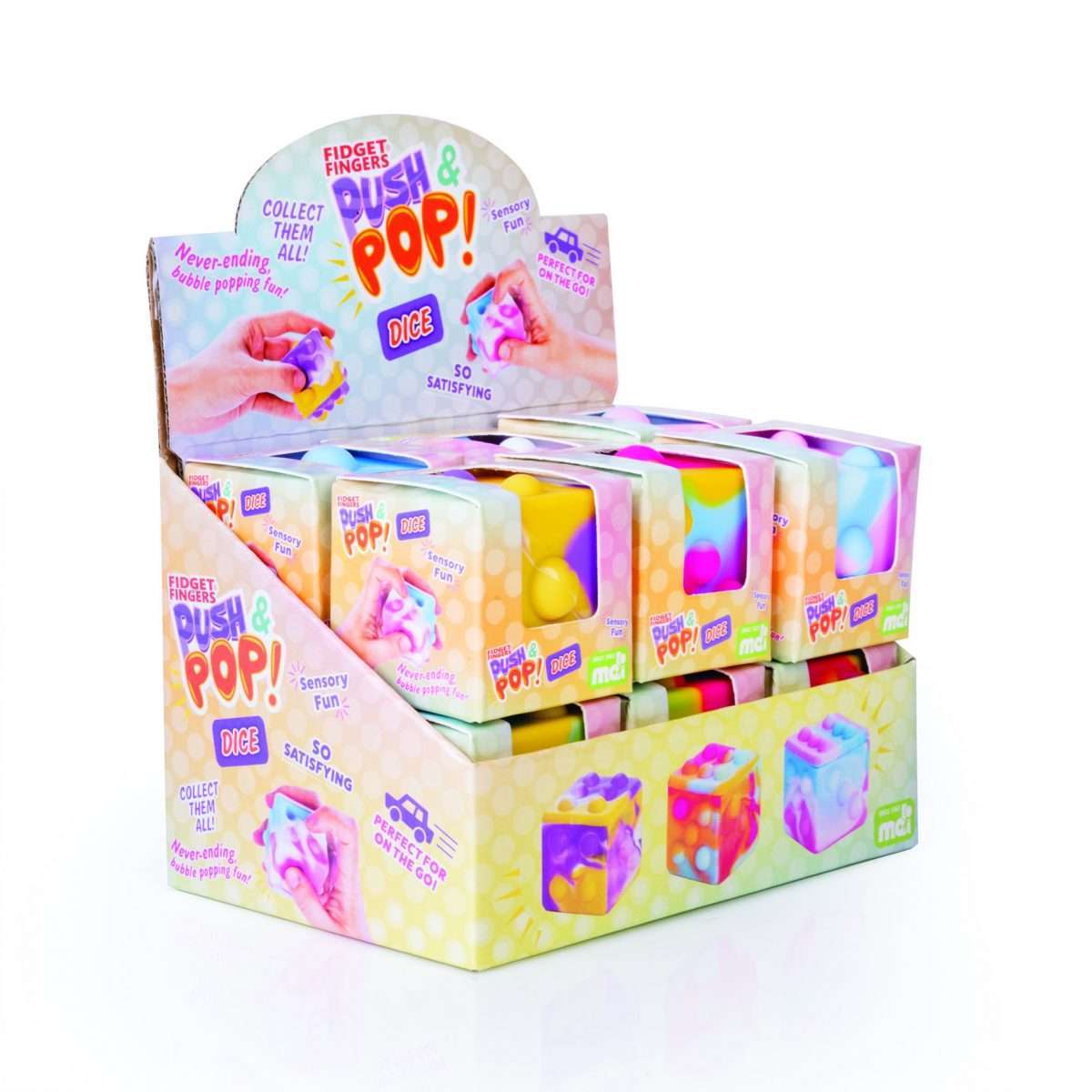 Push & Pop Dice - Sensory Zone