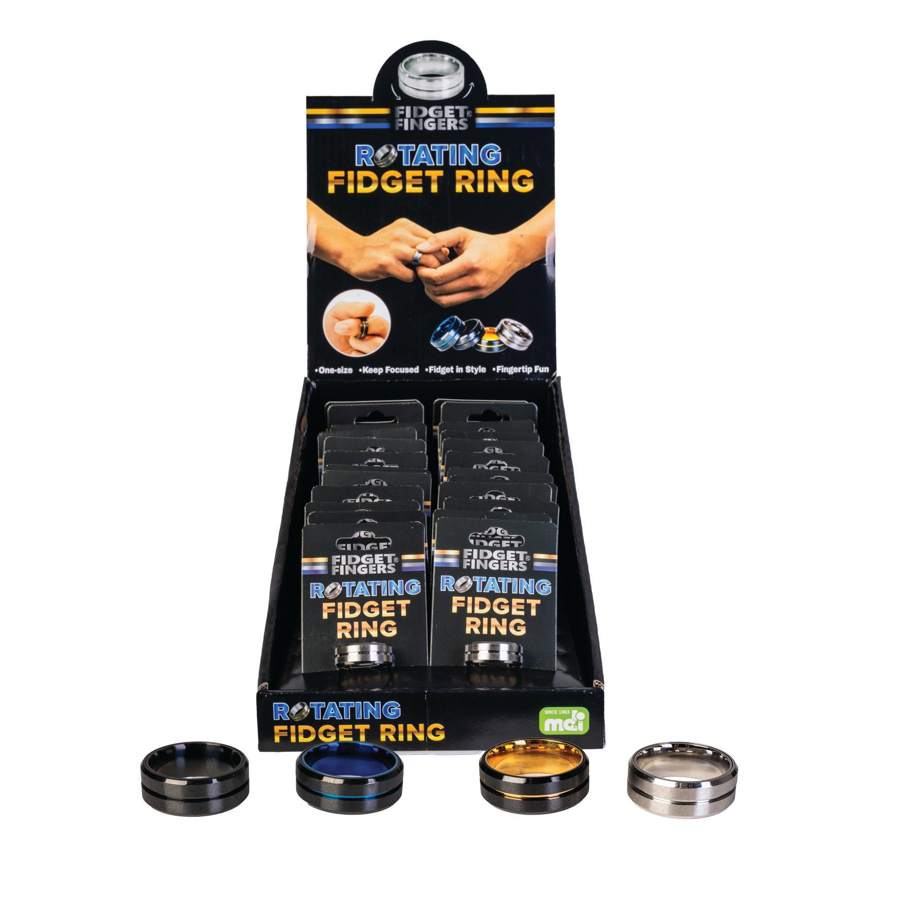 Rotating Fidget Anxiety Ring