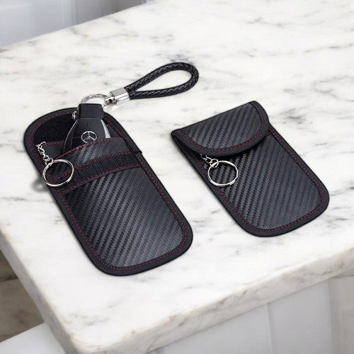 Anti Theft RFID Key Fob Faraday Pouch - Sensory Zone
