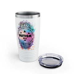 Autism Mum Ringneck Tumbler, 20oz - Sensory Zone
