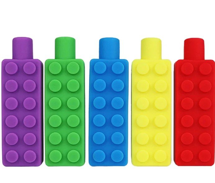 Chew Block Pencil Topper - Sensory Zone
