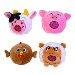 Farm Animals Plush Ball Jellies - Sensory Zone