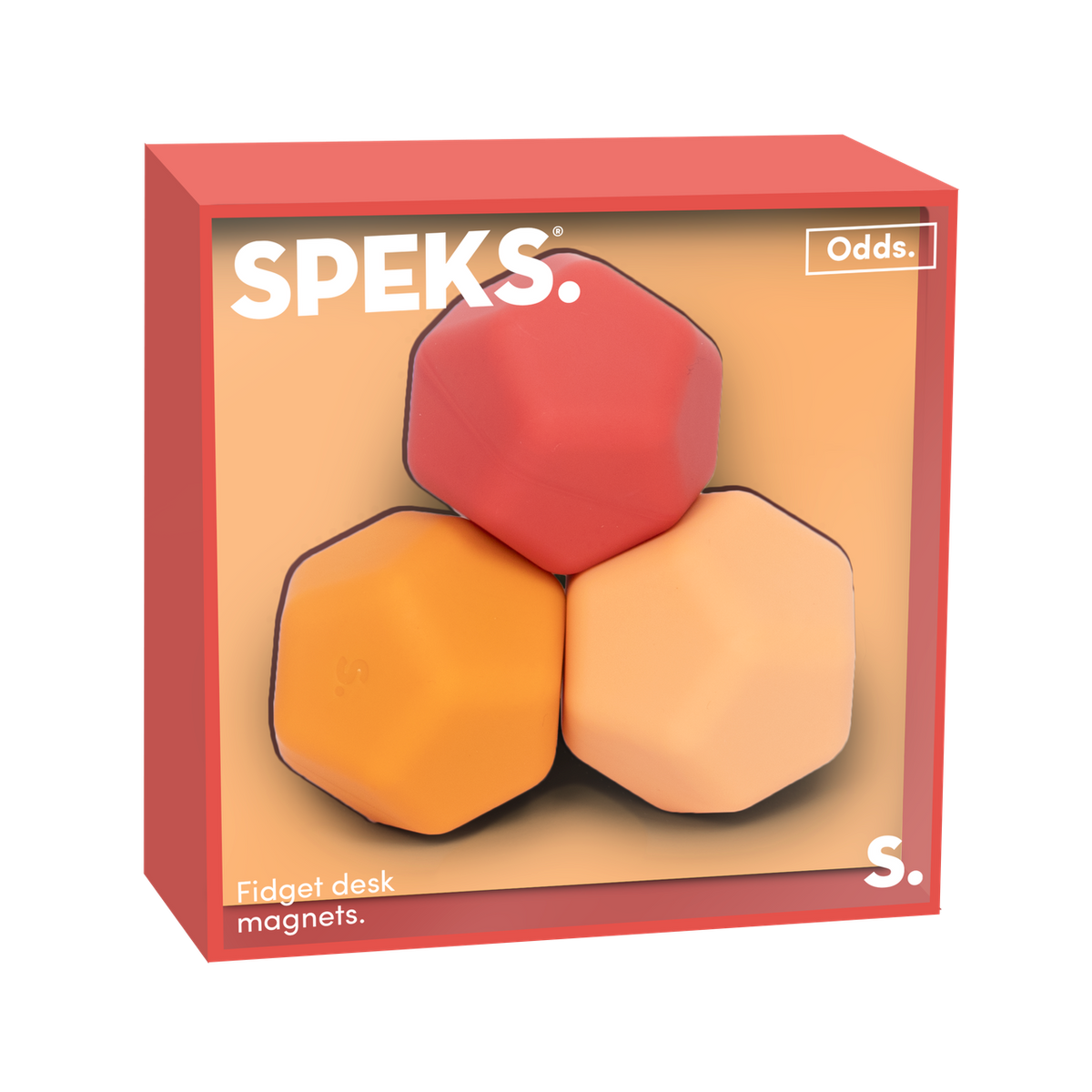 Speks Odds Silicone Magnets - Orange Planes