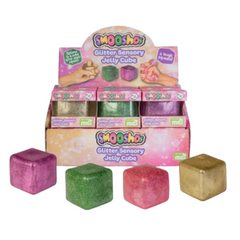 Smoosho's Jelly Cube Glitter Squishy