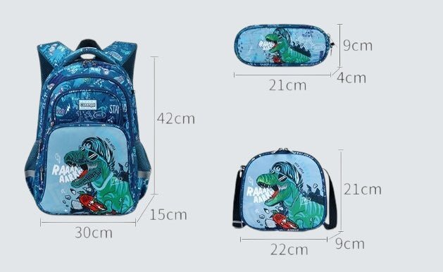 Kids Dinosaur School Bag Backpack - Sensory Zone