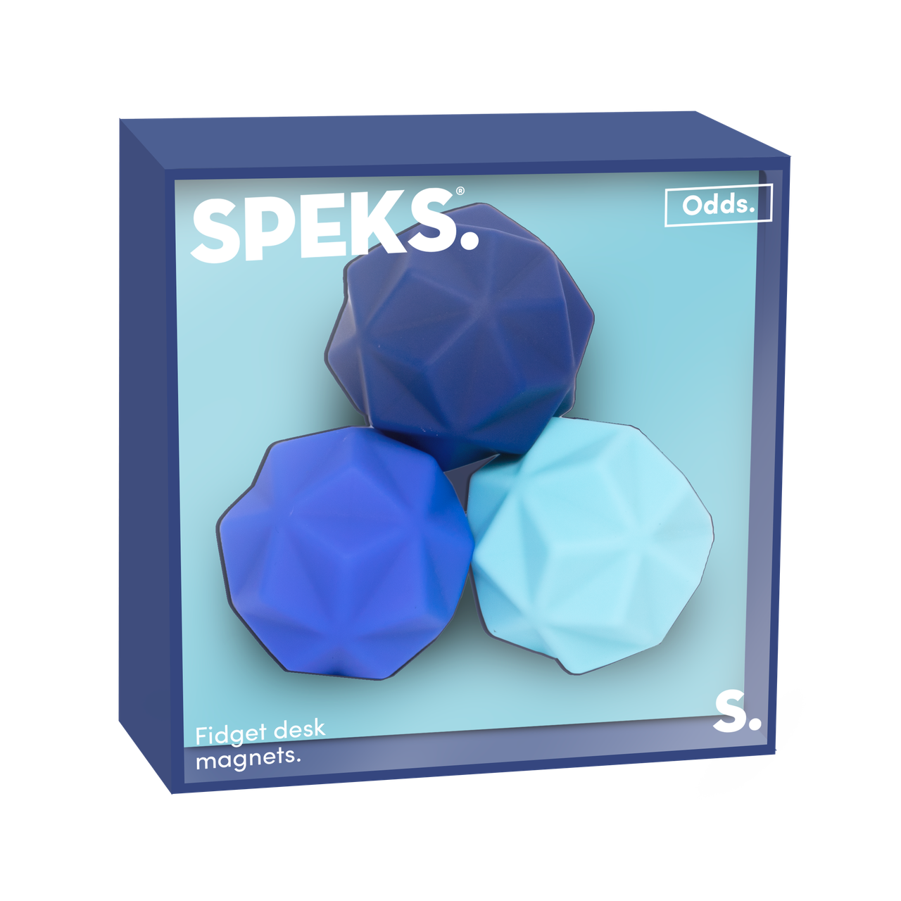 Speks Odds Silicone Magnets - Blue Peaks