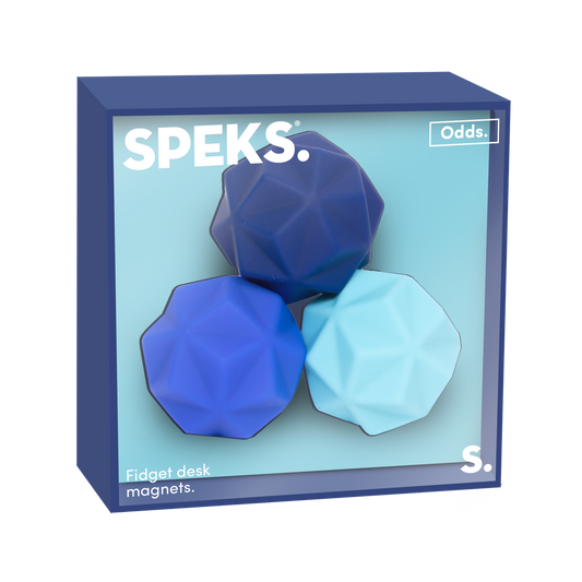 Speks Odds Silicone Magnets - Blue Peaks