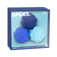 Speks Odds Silicone Magnets - Blue Peaks