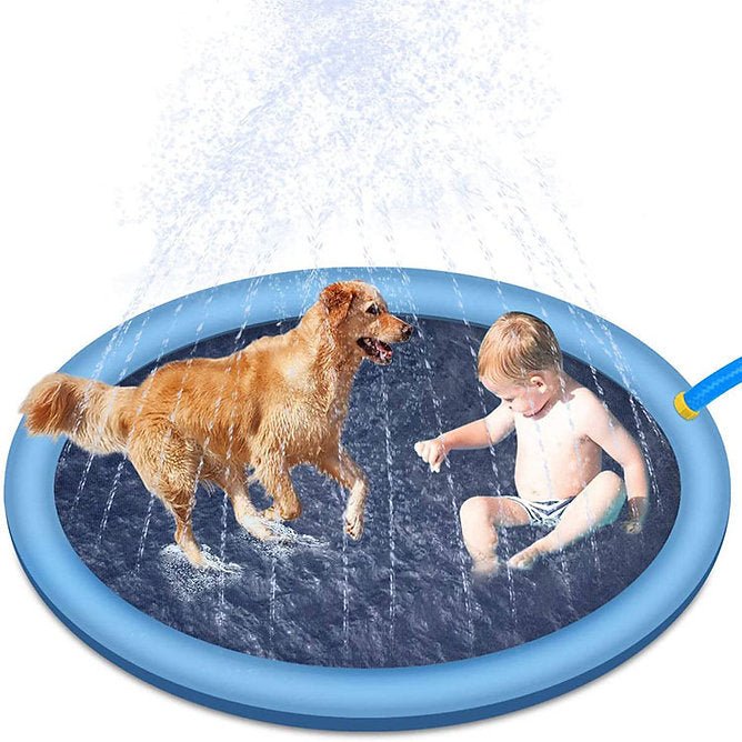 Non - Slip Splash Pad For Kids and Pets - Sensory Zone