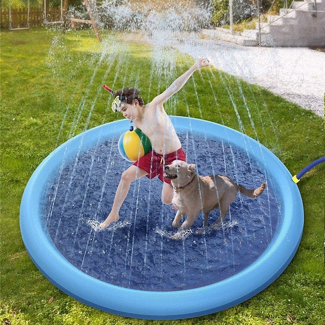 Non - Slip Splash Pad For Kids and Pets - Sensory Zone