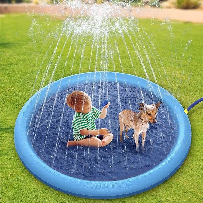 Non - Slip Splash Pad For Kids and Pets - Sensory Zone