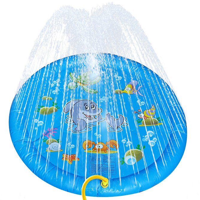 Non - Slip Splash Pad For Kids and Pets - Sensory Zone