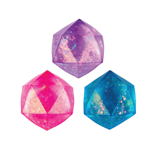 Smoosho’s Super Squeeze Glitter Polyhedron