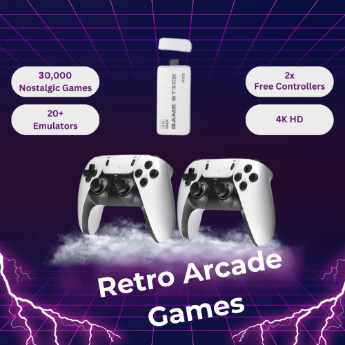 Retro Arcade Video Games Drive 30,000+ - Sensory Zone